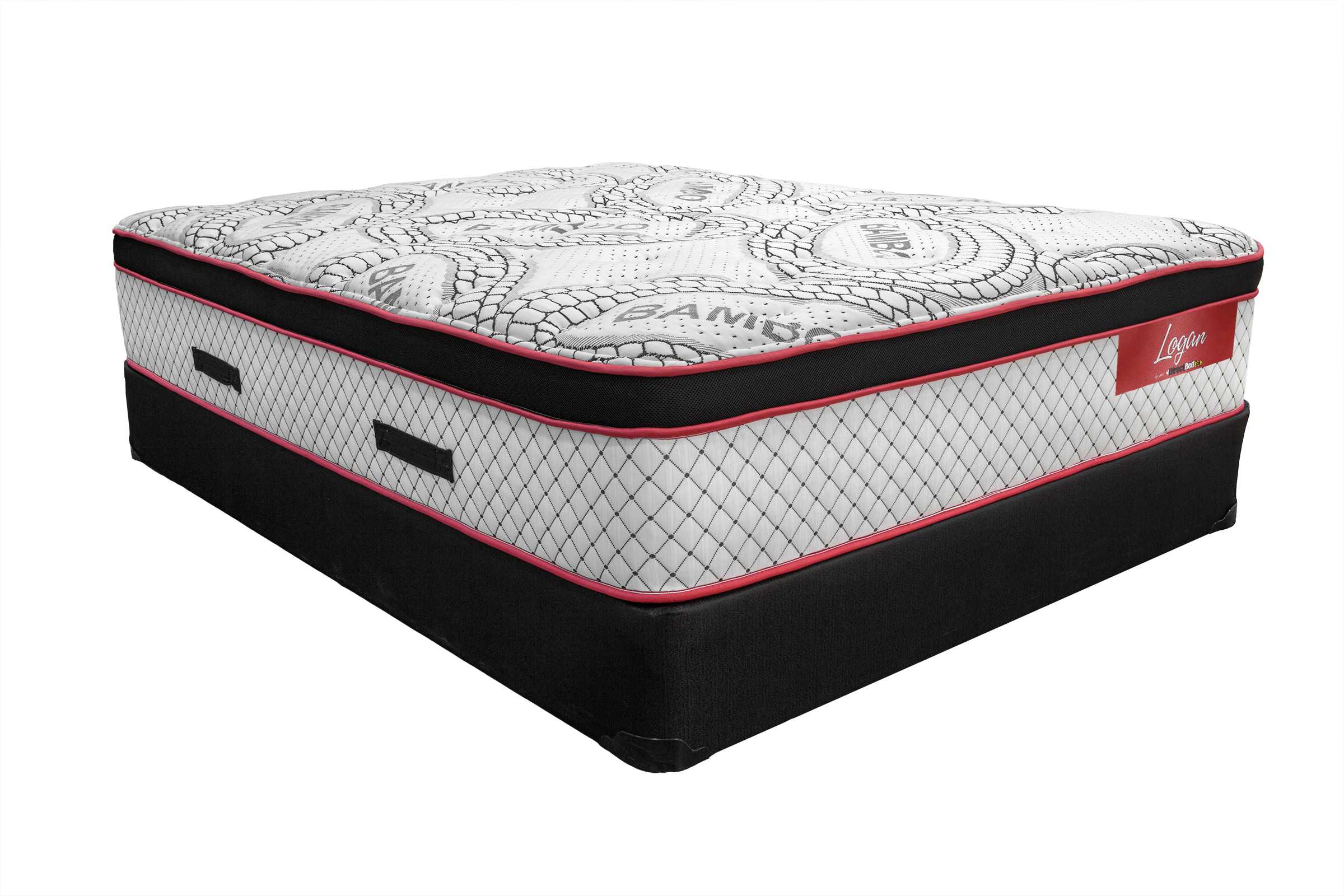 Double Logan Suite Mattress - 14" Lavish Thick Latex Pillowtop Mattress Mattress - DirectBed