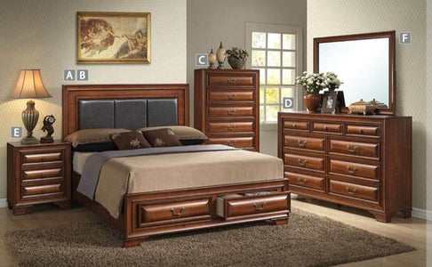 Christina Upholstered Bedroom Set - DirectBed