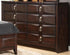 Nina Upholstered Wooden Bedroom Set Dresser - DirectBed