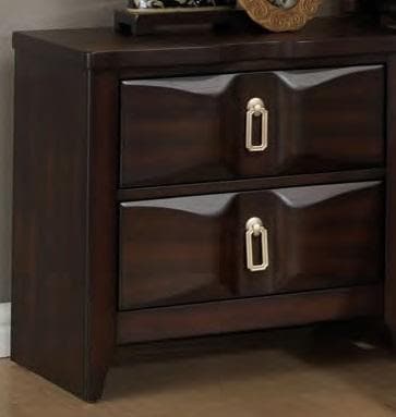 Nina Upholstered Wooden Bedroom Set Night Stand - DirectBed