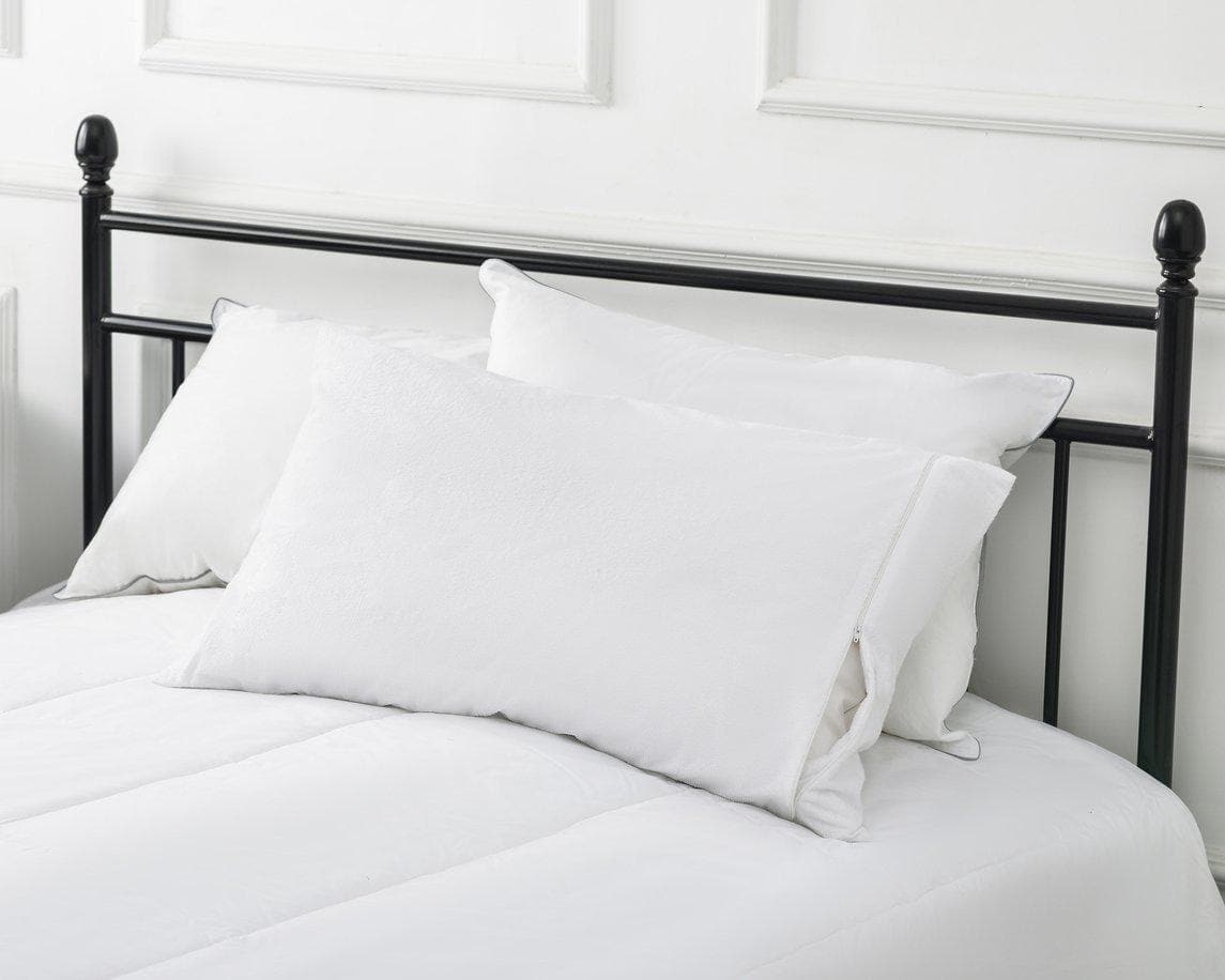 SilverClear Terry Waterproof Pillow Protector Mattress Protector - DirectBed