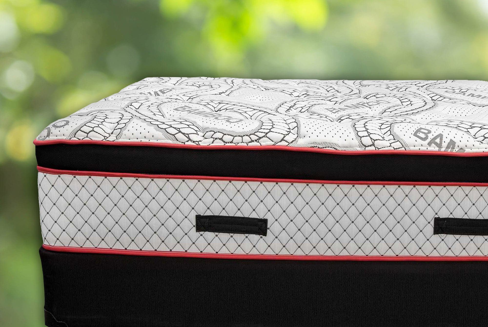 Queen Logan Suite Mattress - 14" Lavish Thick Latex Pillowtop Mattress - DirectBed