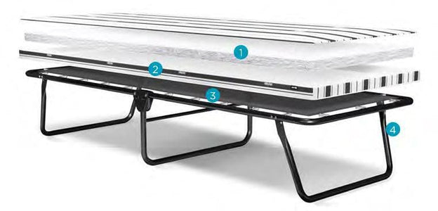 Portable Folding Rollaway Bed - DirectBed