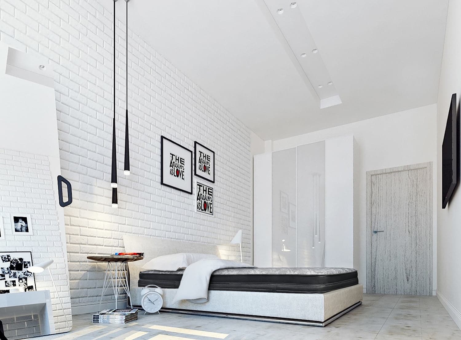 Queen Quantum Suite Hybrid Boxtop Mattress - DirectBed | Mattress Stores Hamilton, Niagara Falls, St Catharines, Stoney Creek, Burlington, Oakville, Ancaster