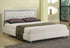 Rhinestone Jewels White PU Bed Queen Bed - DirectBed