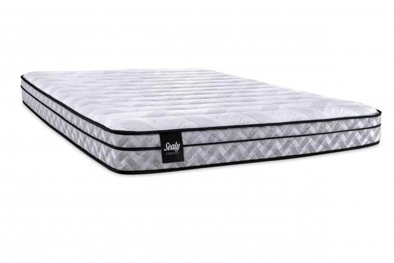 King Sealy - Essentials - Boxwood 9.5" Eurotop Mattress Foam Firm - DirectBed | Mattress Stores Hamilton, Niagara Falls, St Catharines, Stoney Creek, Burlington, Oakville, Ancaster