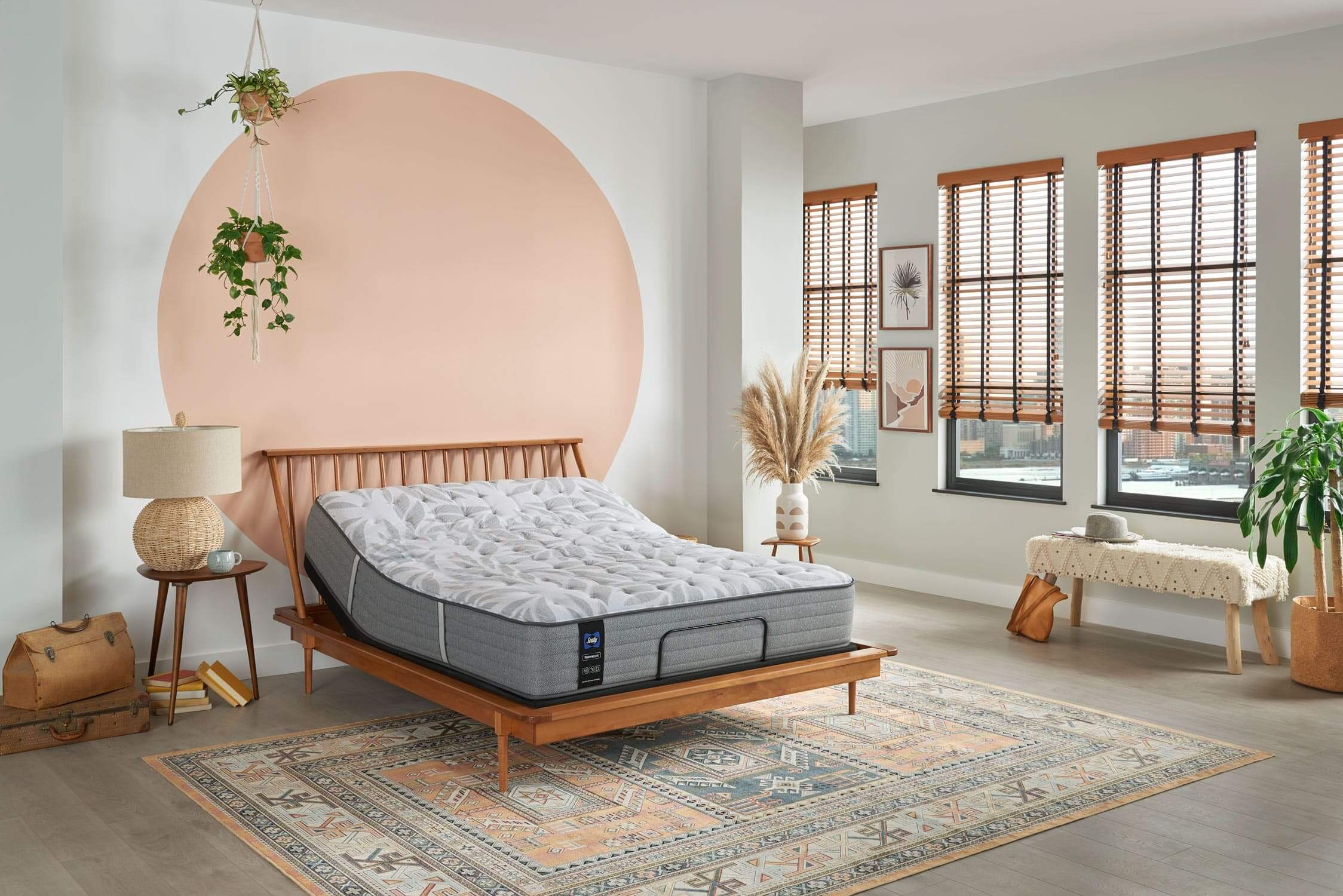 Queen Sealy Posturepedic Mattress 700 Series - 10" Pocket Coil - Tight Top - Firm Mattress - DirectBed | Mattress Stores Hamilton, Niagara Falls, St Catharines, Stoney Creek, Burlington, Oakville, Ancaster