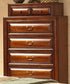 Sofia Walnut Bedroom Set Chest - DirectBed