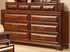 Sofia Walnut Bedroom Set Dresser - DirectBed