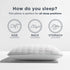 Tempurpedic ProMID Tempur-Align Pro Mid Pillow Pillows - DirectBed