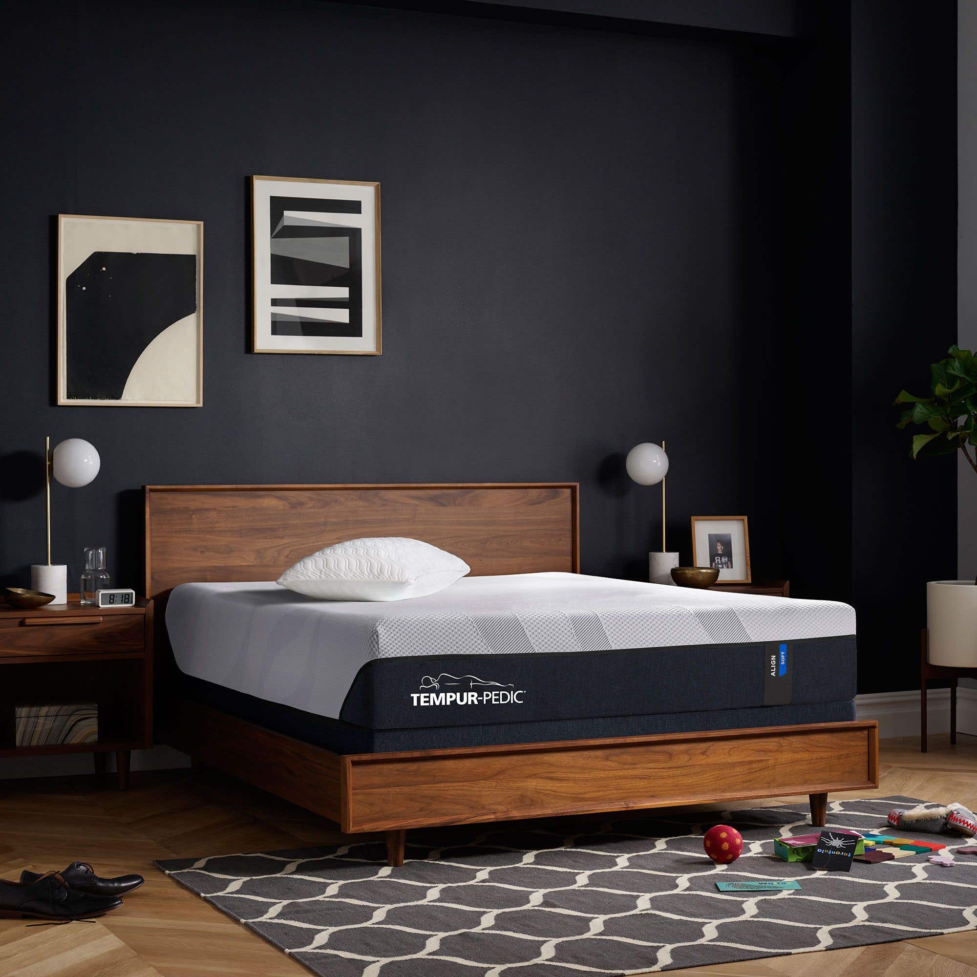 Queen Tempurpedic Align Soft Mattress Tempur-Pedic™ - DirectBed | Mattress Stores Hamilton, Niagara Falls, St Catharines, Stoney Creek, Burlington, Oakville, Ancaster
