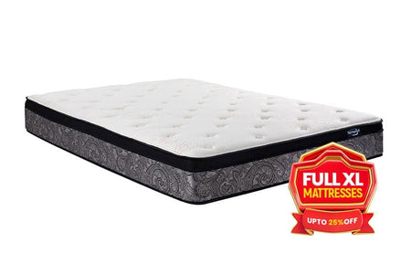 Full XL / Double XL Natural Latex 11" Pocket Coil Euro Top Mattress