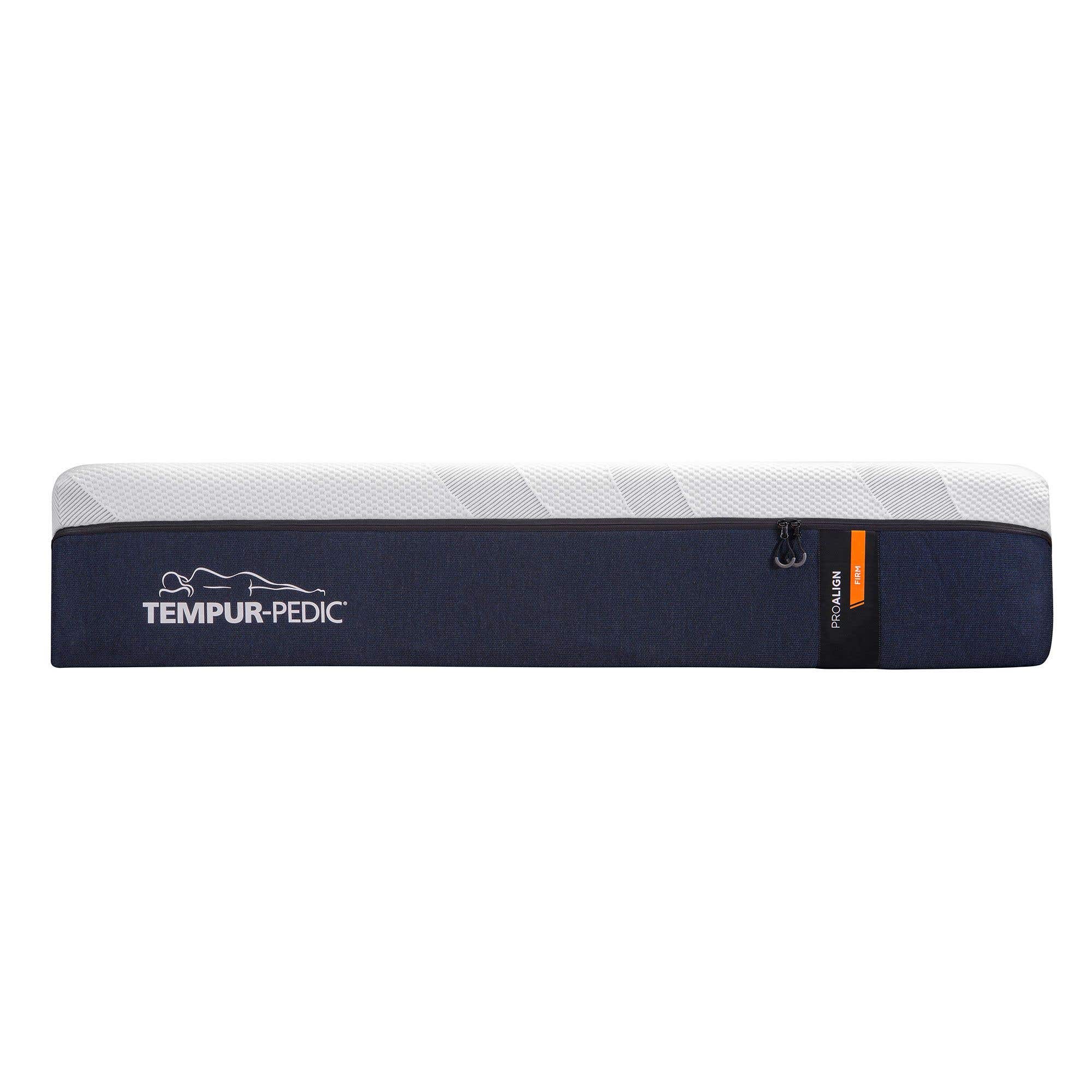 Twin Extra Long TEMPUR-Pedic® Pro Align Firm Tempurpedic Mattress - DirectBed | Mattress Stores Hamilton, Niagara Falls, St Catharines, Stoney Creek, Burlington, Oakville, Ancaster